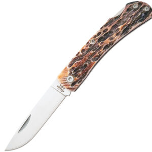 Navaja Bear & Son Lockback India Stag Bone 537L