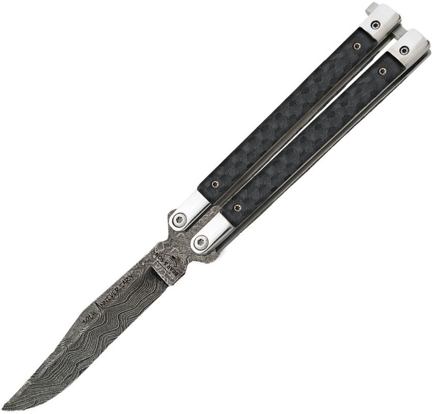Navaja Bear & Son Butterfly Carbon Fiber Anncf17D