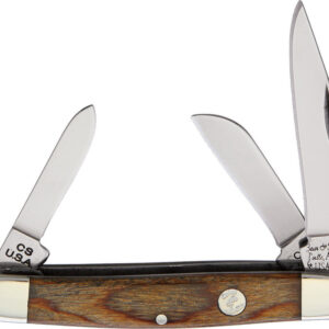 Navaja Bear & Son Stockman Walnut C218