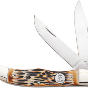 Navaja Bear & Son Folding Hunter India Stag C565