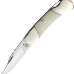 Navaja Bear & Son Executive Lockback White Sm Wsb26