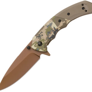 Navaja Browning Auruc Framelock A/O Camo 3220483B