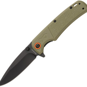 Navaja Browning Buckmark Slim Linerlock Sage 3220513B