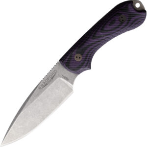 Cuchillo Bradford Knives Guardian 3 3D Purple/Black 3FE-119-AEBL