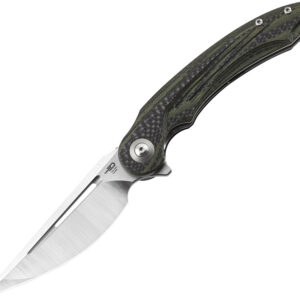 Navaja Bestech Knives Irida Linerlock CF/G10 Green BG25F