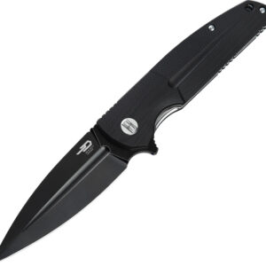 Navaja Bestech Knives Fin Linerlock Black SW BG34A-3
