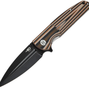 Navaja Bestech Knives Fin Linerlock Orange Multi Blk BG34C-3