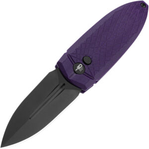 Navaja Bestech Knives Ququ Button Lock G10 Purple Bg57A-4