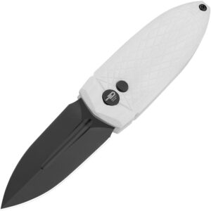 Navaja Bestech Knives Ququ Button Lock G10 White Bg57A-5