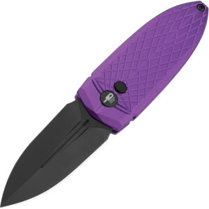 Navaja Bestech Knives Ququ Button Lock Al Purple BG57B-5