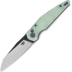 Navaja Bestech Knives Snakebird Button Lock Jade BG58D
