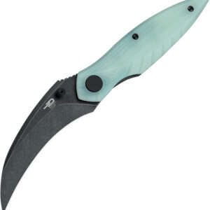 Navaja Bestech Knives Mantidae Linerlock Jade BG60C