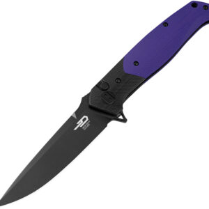 Navaja Bestech Knives Swordfish Button Lock Purple BG62C