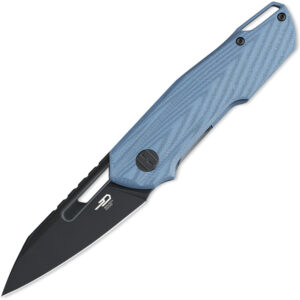 Navaja Bestech Knives Toddler Linerlock Blue/Gray BG64E