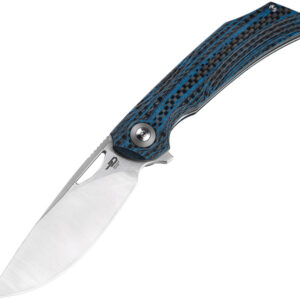 Navaja Bestech Knives Falko Linerlock CF Blue BL01B