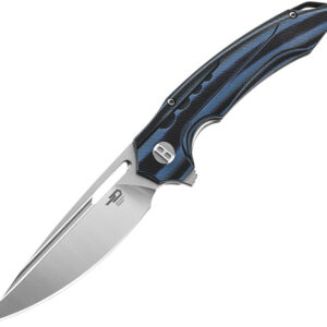 Navaja Bestech Knives Ornetta Linerlock Black/Blue BL02A