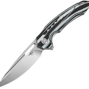 Navaja Bestech Knives Ornetta Linerlock Black/White Bl02C