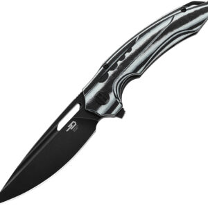 Navaja Bestech Knives Ornetta Linerlock Black/White Bl02D