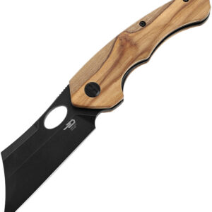 Navaja Bestech Knives Skirmish Linerlock Olivewood BL06C