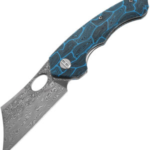 Navaja Bestech Knives Skirmish Linerlock Damascus BL07B