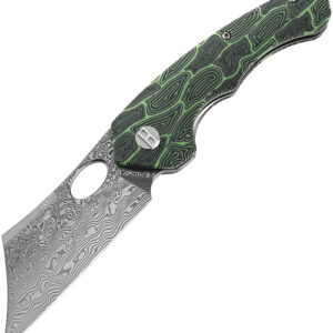 Navaja Bestech Knives Skirmish Linerlock Damascus BL07C