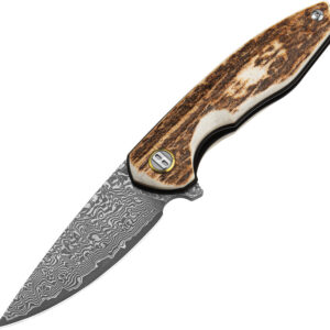 Navaja Bestech Knives Bambi Linerlock Stag BL08G