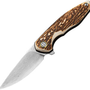 Navaja Bestech Knives Bambi Linerlock Stag Bl08H