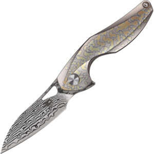 Navaja Bestech Knives The Reticulan Framelock Gray BT1810K