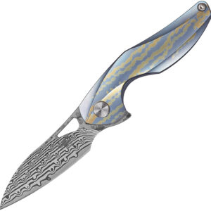 Navaja Bestech Knives The Reticulan Framelock Blue BT1810L