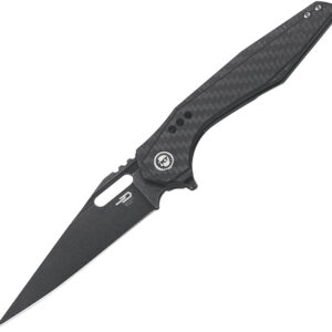 Navaja Bestech Knives Malware Framelock CF Black BT1902D