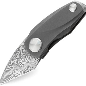 Navaja Bestech Knives Tulip Framelock Damasteel BT1913F