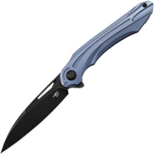 Navaja Bestech Knives WIBRA Framelock Blue BT2001C