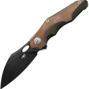 Navaja Bestech Knives Nogard Framelock Ti Micarta Bt2105F
