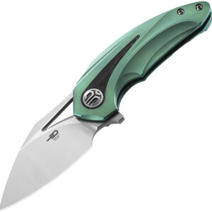 Navaja Bestech Knives Nuke Framelock Green Bt2107D