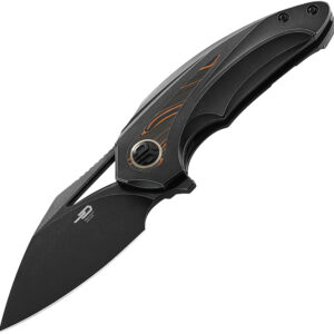 Navaja Bestech Knives Nuke Framelock Black BT2107E