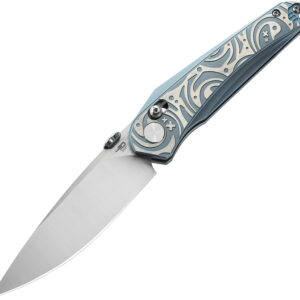 Navaja Bestech Knives Mothus Bar Lock Blue Bt2206A