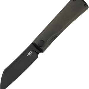 Cuchillo Bestech Knives Bruv Framelock Black Ti BT2401B