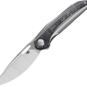 Navaja Bestech Knives SENU Framelock Ti/Marble CF BT2601B
