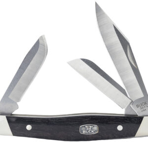 Navaja Buck Stockman Ebony 14448