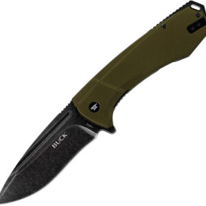 Navaja Buck Ruckus Framelock Black/Green 14156