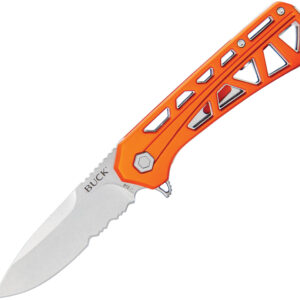 Navaja Buck Trace Linerlock Orange 13756