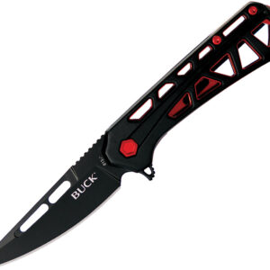 Navaja Buck Mini Trace Ops Linerlock Red 13758