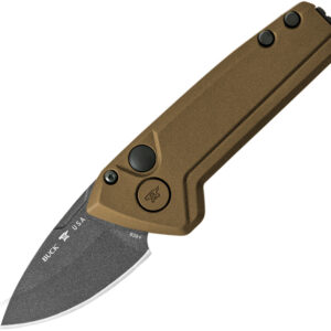 Navaja automática Buck Auto Mini Deploy Burnt Bronze 0839BRS1