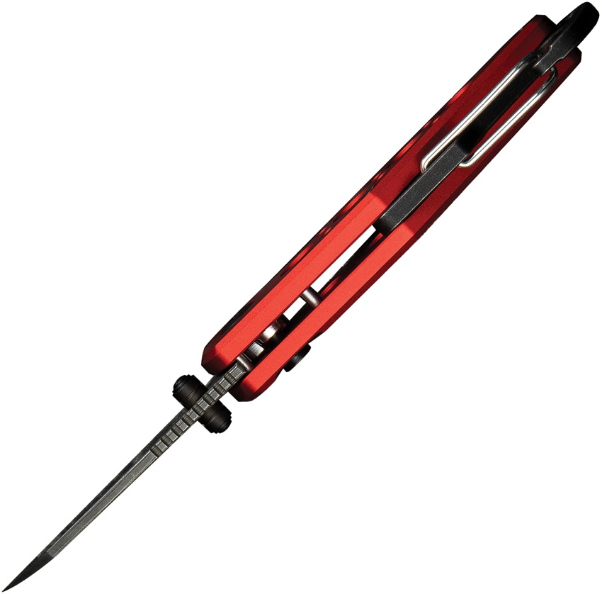 Navaja Civivi Pragma Button Lock Red C23062B-Ds1 - Image 5