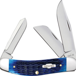 Navaja Case Cutlery Sowbelly Corn Cob Blue 02795