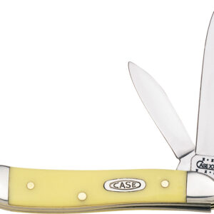 Navaja Case Cutlery Peanut Yellow Synthetic 00030