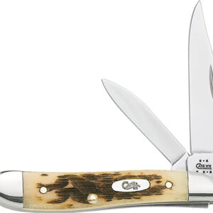 Navaja Case Cutlery Peanut Amber Bone 00045
