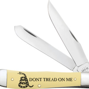 Navaja Case Cutlery Trapper Yellow Synthetic 06089