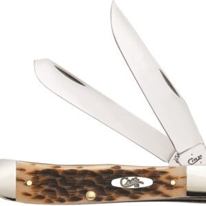 Navaja Case Cutlery Trapper Amber Bone 06540