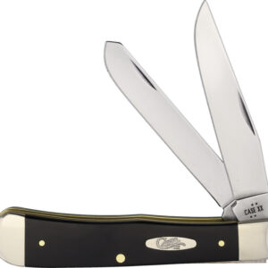 Navaja Case Cutlery Trapper Smooth Black 06780